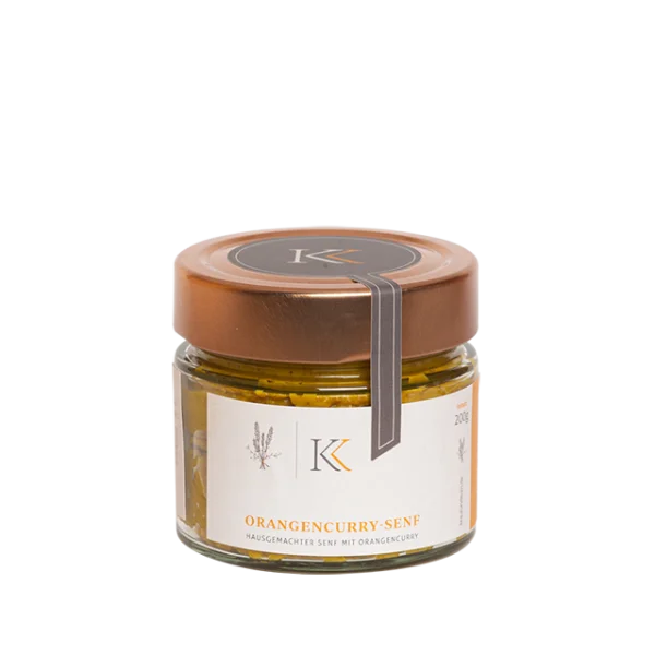 Orangencurry Senf